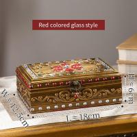 ราคา กล่องเครื่องประดับไม้เนื้อแข็ง กล่องเก็บของ กล่องสไตล์ย้อนยุค กล่องเก็บของไม้ กล่องไม้พร้อมกระจก กล่องสี่เหลี่ยมผืนผ้า กล่องเก็บเครื่องประดับ (21511755499)