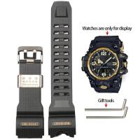 ราคา อะไหล่สายเรซิน Gwg 1000 Mudmaster เหมาะสำหรับ Casio G Shock สร้อยข้อมือกันน้ำผู้ชาย GWG1000พร้อมห่วงสแตนเลส (21664928003)
