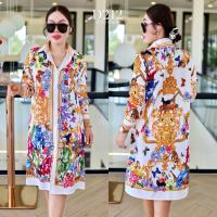 ราคา Minidress ชุดเดรส โทนขาวดำ ชุดเดรสสีดำ อก 32 44 ฟรีไซส์ สาวอวบ (22040052834)