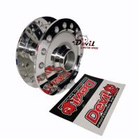 ราคา ดุมกระจกหน้า หลัง Click 125i เท่านั้น หน้าดิส หลังดรัม งานกลึงเงาอย่างดี (10138352218)