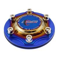 ราคา ดุมปิดล้อแบบตบ ฝาปิดดุมไทเทอลูมิเนียม ฝาครอบดุมล้อ 1 คู่ (22148172352)