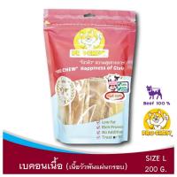 ราคา PRO CHEW Beef Bacon โปวชิว เบคอนเนื้้อ ขนมแพ้ไก่ ขนมหมา ขนมสุนัข อาหารสุนัข แพ้ไก่ ขนาด 200 กรัม (9372733571)