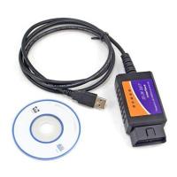 ราคา ZR เครื่องสแกนวินิจฉัยรถ OBD2สีดำสาย USB ELM327แฟชั่นสำหรับคอมพิวเตอร์พอร์ตคอมพิวเตอร์แบบมินิ (16983652364)