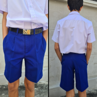 ราคา กางเกงนักเรียนสีน้ำเงิน กางเกงนักเรียนชาย กางเกงนักเรียนนานาชาติ กางเกงนักเรียนมัธยม กางเกงเด็กชาย พร้อมส่ง (10753945761)