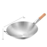 ราคา 30ซม 32ซม 34ซม 36ซม 38ซมcm กระทะก้นลึก กระทะก้นลึก กระทะสแตนเลส กระทะก้นลึก กะทะสแตนเลส กะทะจีน กระทะผัด กระทะทอด กระทะสแตนเลสอย่างดี กระทะไ (21336454575)