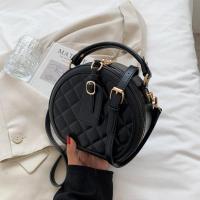 ราคา กระเป๋าใบเล็กปักลายสี่เหลี่ยมขนมเปียกปูนกระเป๋าทรงกลมขนาดเล็กแบบพกพาแฟชั่นผู้หญิงกระเป๋าเค้กทรงกลมสะพายข้าง (21904093003)