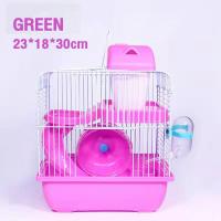 ราคา กรงหนูแฮมสเตอร์ กรงสองชั้น อุปกรณ์หนูแฮมสเตอร์ ของเล่นปราสาทขนาดเล็ก กรงหนูแฮมสเตอร์ (21871230433)