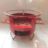 ราคา เตาเหล็กเตาถ่าน เตาปิ้งยาง เตาปิกนิกยกย้ายสะดวกมี3สีให้เลือก (21705663587)
