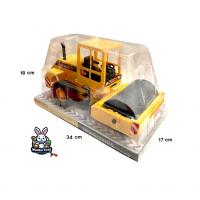 ราคา รถบดถนน รถก่อสร้าง ของเล่นสำหรับเด็ก NO 3311 (22012949059)