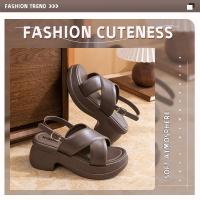 ราคา NDDshop มาใหม่ สุดคุ้ม รองเท้าแตะแฟชั่น แบบสวมสายไขว้ ช่วยเก็บหน้าเท้า และมีสายรัดส้น สวมใส่กระชับเท้า พื้นหนากำลังดี มีมาให้เลือกหลายสี ของมันต้องมีน๊าาา (22087586355)