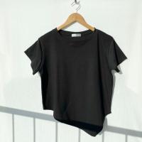 ราคา เสื้อยืดคอกลม แต่งชายเฉียง ผ้าคอตตอลซูพรีม OK15 (21257009753)