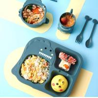 ราคา Set ถาดหลุมกินข้าวเด็กSet ทานข้าวเด็ก Set จานหลุมสัตว์น่ารัก Set จานฟางข้าวสาลี จานเด็ก ชุดกินข้าวเด็ก (16716246191)