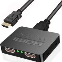 ราคา HDMI splitter เข้า1ออก2จอ FULL HD 3D เวอร์ชั่น1 4 (22185496216)