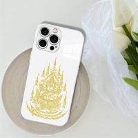 ราคา ส่งจากไทย ยันต์พระพิฆเนศปางปิดตา ป้องกันรอยขีดข่วน for iPhone case 15 15Pro 14 13 12 11 Promax XS XR XSMax 8 7 Plus (21350008622)