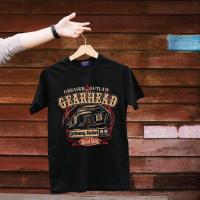 ราคา พร้อมส่ง เสื้อยืด GEARHEAD FRONT ผ้า Cotton100 (20905413346)