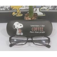 ราคา กล่องใส่แว่นตา ตลับใส่แว่น แว่นกันแดด GLASSES CASE ลายการ์ตูน Snoopy น่ารักขนาด (2942328836)