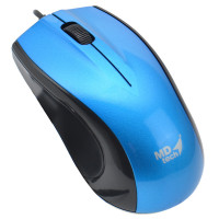 ราคา เมาส์ MD Tech รุ่น MD 64 DPI 1200 แบบสาย USB A ยาว 145 เซนติเมตร พร้อมตัวเลือก 2 สี Blue Yellow สินค้ามีประกัน (21394301603)