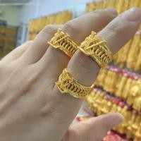 ราคา แหวนทอง 2สลึง 1บาท ทองชุบเศษทองเยาวราช เหมือนแท้ (18272698705)