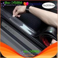 ราคา New Alitech Universal สติ๊กเกอร์ ป้องกันประตูรถกันชนกันชนหลังยางและป้องกันด้านหลังแท่งกันชนด้านหลังประตูด้านหลัง ENTRY ที่ติดขอบประตู Scuff แผ่นป้องกันสำหรับรถยนต์ส่วนใหญ่ 100 กันน้ำ 3x200 ซม CB006 สต