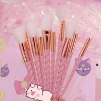 ราคา แปรงแต่งหน้าด้ามจับเขายูนิคอร์น 10 ชิ้นแปรงปัดแก้ม แปรงไฮไลท์แปลงแต่งหน้า ชุดแปรงแต่งหน้า 10ชิ้น (778894658)