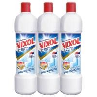 ราคา วิกซอล น้ํายาล้างห้องน้ํา ไวท์ 900 มล x 3 (21180980554)