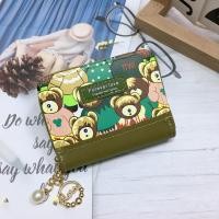 ราคา SS84 DNกระเป๋าสตางค์ใบสั้น มีซิปใบสำหรับใส่เหรียญ มีช่วงใส่บัตรงทั้งหมด4ช่อง วัดสุด หนังPU รุ่นใหม่ (22223281529)