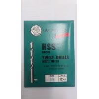 ราคา ดอกสว่าน เจาะสแตนเลสบาง เจาะไม้ เจาะเหล็ก HSS DIN338 รุ่นซอง 12 ดอก GOLDEN LION (10215738341)