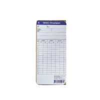ราคา บัตรตอกเวลา ไซโก้ seiko vertex ห่อกระดาษ 100แผ่น (21414607493)