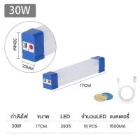 ราคา ไร้สายชาร์จตลาดกลางคืนหลอดไฟ LED แบบพกพา 3 โหมดไฟฉุกเฉิน 80W 60W 30W ไม่จำเป็นต้องเจาะ แขวนหลอดไฟ ไฟฉุกเฉิน USB (22116356944)