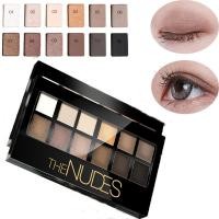ราคา wilkl 12สี Pigment Eyeshadow Palette Eyes Makeup Palette Nude Eyeshadow Palette (21352957043)