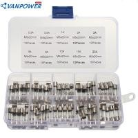 ราคา หลอดฟิวส์แก้ว0 2A 20A หลอดฟิวส์กระจกรถยนต์สารพัน100ชิ้นขนาด5 20มม พร้อมกล่องเป่าเร็วแก้วหลอดฟิวส์ S 10ชนิด (20827328398)