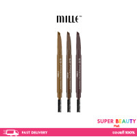 ราคา Mille ดินสอเขียนคิ้วปลายตัด 6D Eyebrow Pencil Waterproof 2 g (21606320724)