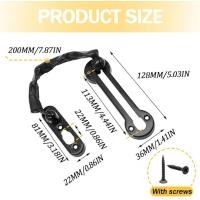 ราคา โซ่คล้องประตู ยาว19ซม สแตนเลส กลอนประตู พร้อมซองหนัง กลอนคล้องโซ่ กลอนโซ่รูปไข่ สำหรับคล้องประตู ห่วงโซ่ประตูโรงแรม (22247492630)