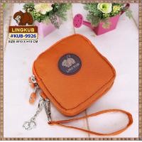 ราคา รุ่นใหม่ กระเป๋าใส่บัตรใส่เหรียญ ทรงสี่เหลี่ยม 2ช่องซิป KB 9926 (22218710493)