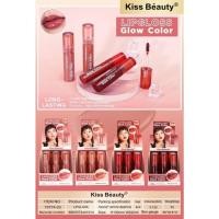 ราคา Kiss Beauty 70774 03 Lip Gloss Glow Color สีชัดเข้ม กันน้ำ ติดทน ทาไม่ตกร่อง ผลิตภัณฑ์สีสันสดใส (22067000392)