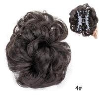 ราคา คลิปหนีบผมโดนัทสำหรับผู้หญิงขนมปังผมหยิกสั้นยุ่งวิกผมสังเคราะห์วิกผม (22157602108)