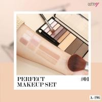 ราคา A 296 ASHLEY PERFECT MAKE UP SET แอชลีย์ พาเลท ทาได้ทั้งตา แก้มและคอนทัวร์หน้า (16966938113)