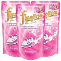 ราคา ไฟน์ไลน์ น้ํายารีดผ้าเรียบ สีชมพู 500 มล x 3 (21175904526)