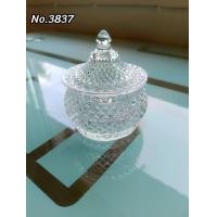 ราคา ถ้วยแก้ว ฝาปิด ถ้วยแก้วคริสตัลพร้อมฝาปิด No 3836 3839 (21720252531)