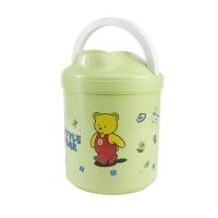 ราคา คละลายตามล๊อตการผลิต กระติก 1 ลิตร กระติกน้ำ กระติกน้ำแข็ง แบบพกพา มีหูหิ้ว พร้อมช่องเสียบหลอดดูด ป้องกันแบคทีเรีย BPA free Happy Ware รุ่น PB 809 (20712524064)