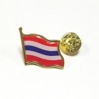 ราคา เข็มกลัดธงชาติไทย ป้ายกาวคริสตัล ตราโลหะผสม (22000086893)