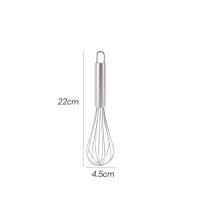 ราคา PQS ตะกร้อตีไข่สแตนเลส มี 3ขนาด 8นิ้ว 10นิ้ว 12นิ้ว 12เส้นลวด ตะกร้อตีแป้ง ตะกร้อตีมือ ตะกร้อตีครีม เครื่องตีไข่ (22189473645)