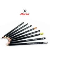ราคา Horse 1 ด้าม ดินสอไม้ H 8800 EE 2B 3B 4B 5B 6B 2H 4H B H ดินสอสเก็ตช์ ตราม้า ดินสอเขียนแบบ ดินสอวาดภาพ (21585077385)