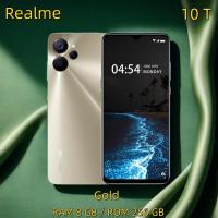 ราคา โทรศัพท์มือถือ Realme 10T 5G Ram 8GB Rom 256GB Android 12 หน้าจอกว้าง 6 6 นิ้ว แบตเตอรี่ 5000mAh กล้องหน้า 8MP กล้องหลัง AI 3 เลนส์ 50MP แถมอุปกรณ์ครบชุด พร้อมส่ง (22115265215)