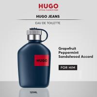 ราคา น้ำหอมผู้ชาย HUGO BOSS Fragrances HUGO Jeans Eau De Toilette For Men Grapefruit Peppermint Sandalwood Accord Fougere Aromatic Perfume (22175407761)