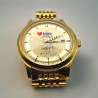 ราคา นาฬิกาวินเทจ นาฬิกา โอเมก้าหอดูดาวเรียกทรัพย์เรือสำเภา ขนาด40mm ระบบautomatic ไขลาน สีทองสวยดูมีคุณค่า (22175870512)