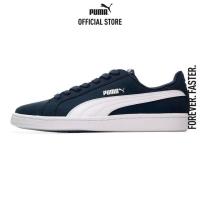 ราคา PUMA SPORT CLASSICS รองเท้าออกกำลังกาย Smash Buck สีฟ้า FTW 35675301 (22186791281)