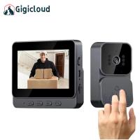 ราคา M10 Smart WiFi Doorbell Camera 2 Way Audio Video Door Bell With 4 3 Screen 2 4G Wireless Doorbell HD Night Vision Camera (21876898558)