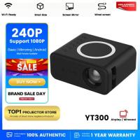 ราคา โปรเจคเตอร์ Mini Projector โปรเจคเตอร์มินิ WiFi 1080P เครื่องฉายหนัง รองรับการแชร์หน้าจอมือถือ พาพกสะดวก รับประกัน 5 ปี (22288005939)