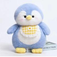 ราคา ตุ๊กตานกเพนกวินสีเทาผมนุ่ม13 36 55ซม ยัดนุ่นรูปสัตว์น่ากอดตุ๊กตาทะเลขั้วโลกสีชมพูฟ้าผ้าขนสัตว์ของเล่นสำหรับวันเกิดสำหรับเด็ก (20956729401)